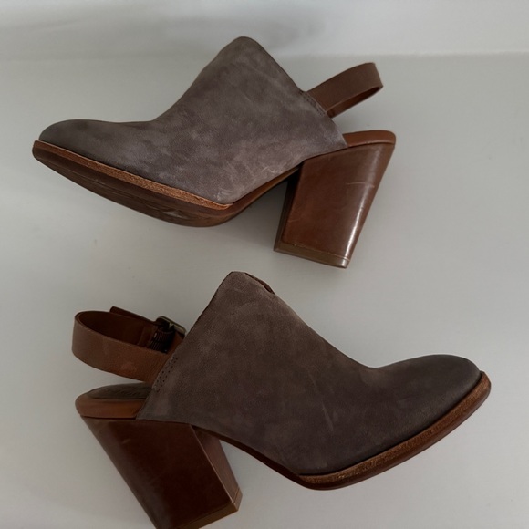 Kork-Ease Brown Slingback Heels size-6 - Picture 4 of 6